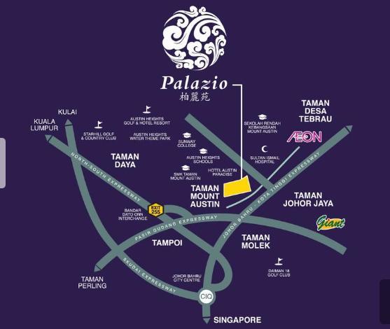 Austin Palazio Apartment Johor Bahru Exteriér fotografie